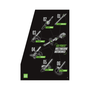 Ego Power PH1400E motorenhed