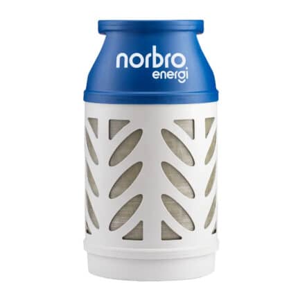 Flaskegas 10 kg LET KUN GAS