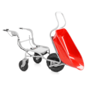 Motorbør Trillebør Elektrisk